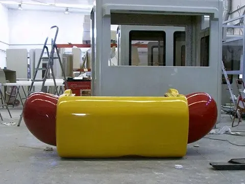 Cabina modular en PRFV fabricada a medida en fibra de vidrio para soluciones industriales y técnicas personalizadas